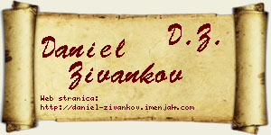 Daniel Živankov vizit kartica